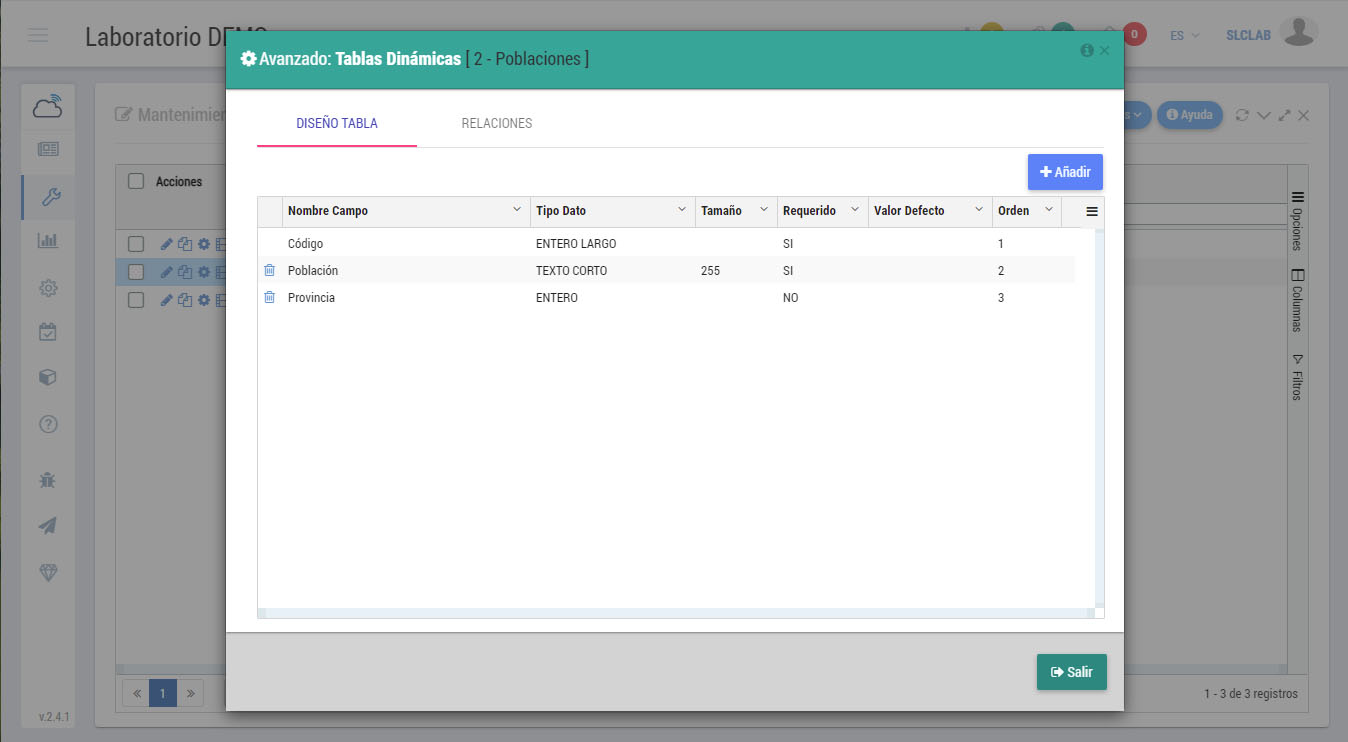 Advanced Dynamic Tables