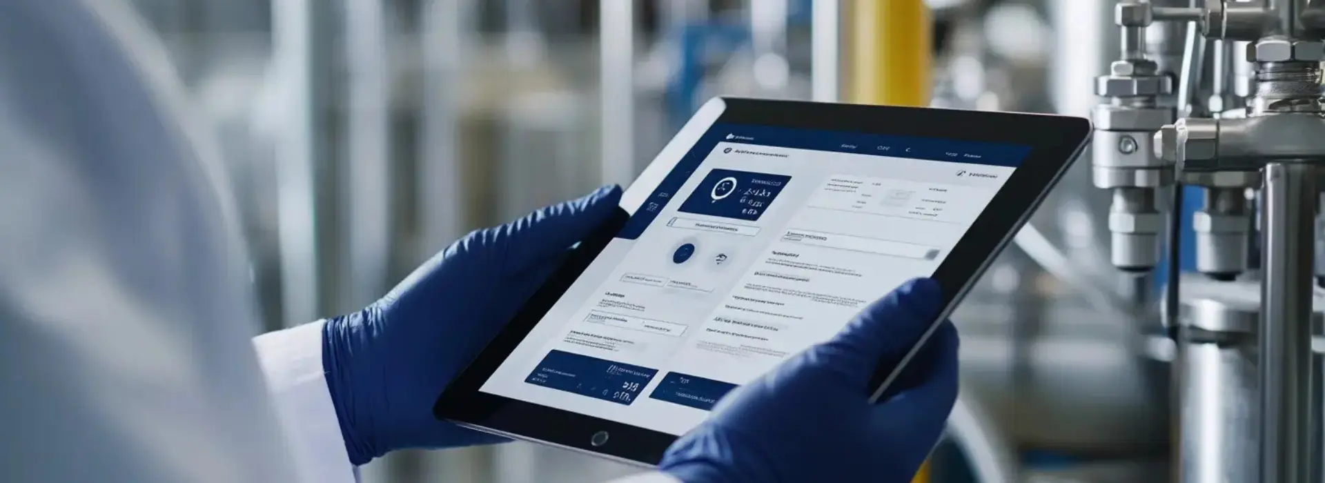 Laptop, tablet and smartphone showing the responsive interface of a water LIMS